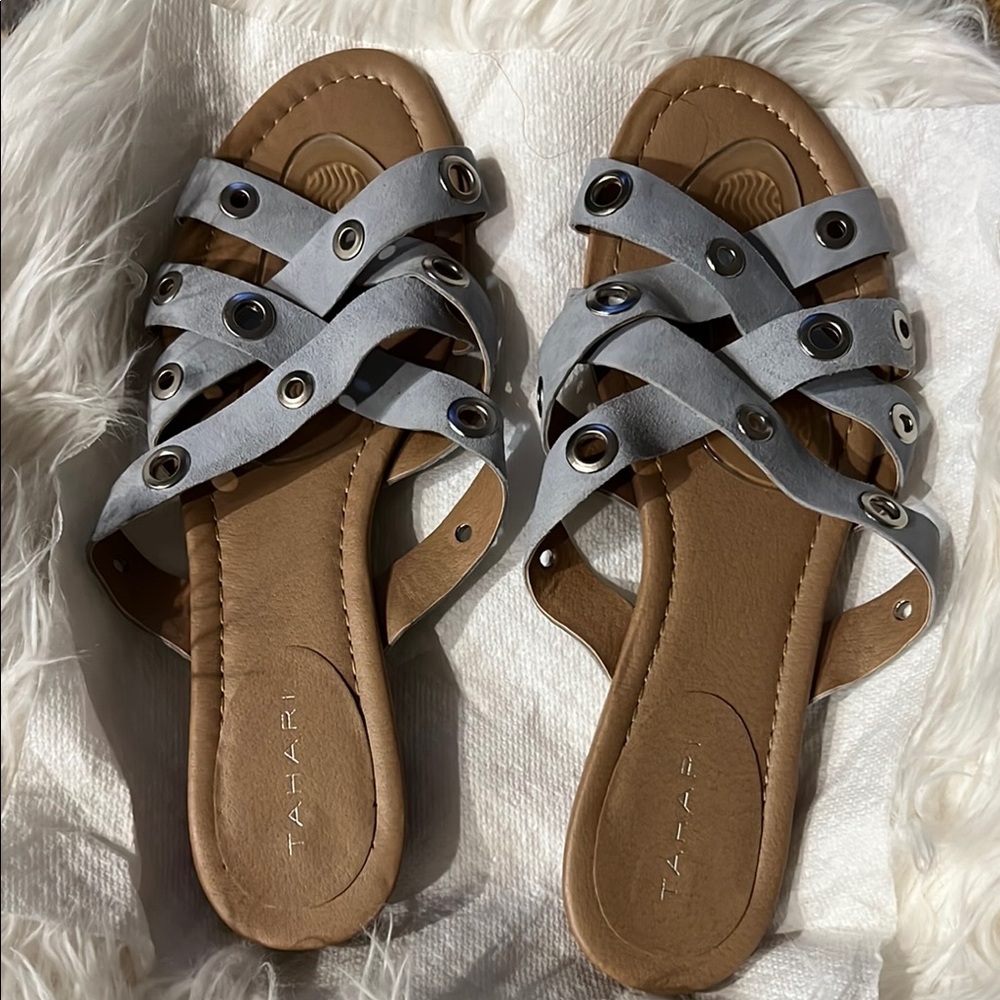 Tahari Women's Gray Sandals